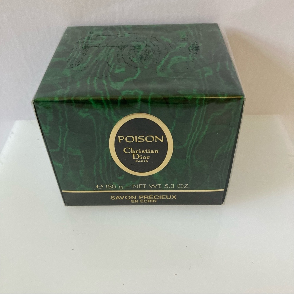 New Old Stick Unopened Dior Poison Perfumed Bath Soap - Picture 4 of 6